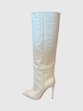 PARIS TEXAS croc embossed boots sz39 BNIB $389